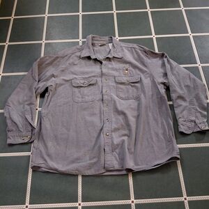 Brother Gray Crewneck Shirt with Green and Orange Label